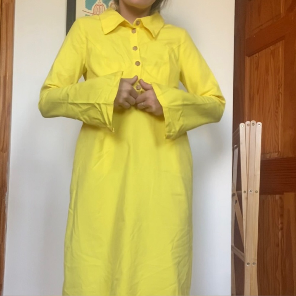 Find Me Now, yellow matching dress and top!